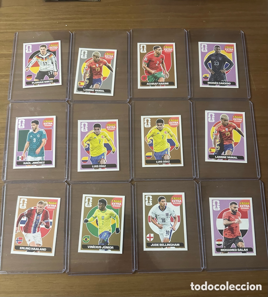 Coleccionismo Cromos antiguos: LOTE EXTRA STICKERS MUNDIAL 2026