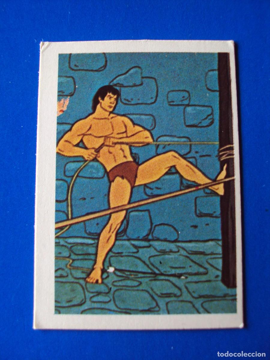 Coleccionismo Cromos antiguos: CROMO N&Uacute;MERO 124 TARZAN EDITORIAL FHER 1979 NUNCA PEGADO SIN PEGAR