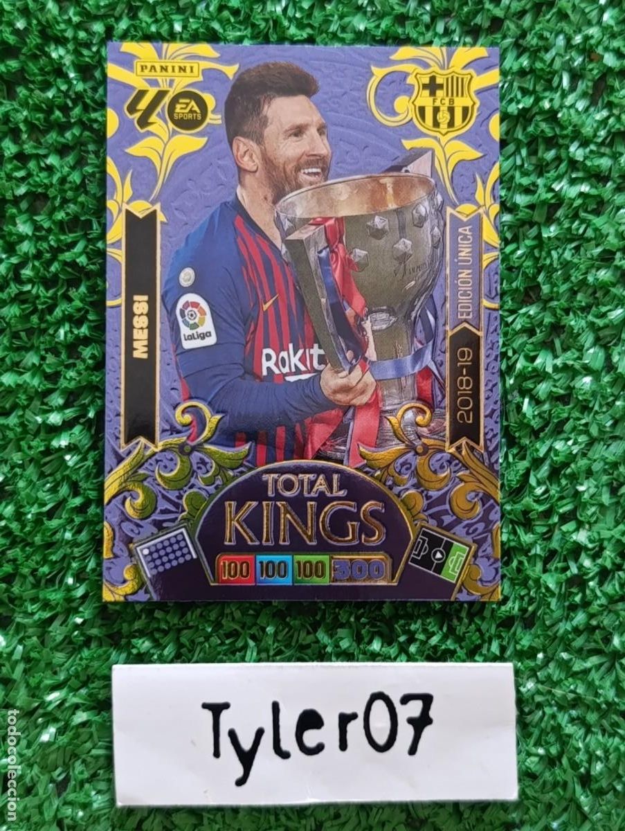 Coleccionismo Cromos antiguos: MESSI BARCELONA EDICION UNICA TOTAL KINGS ADRENALYN XL 2025 2026 25 26
