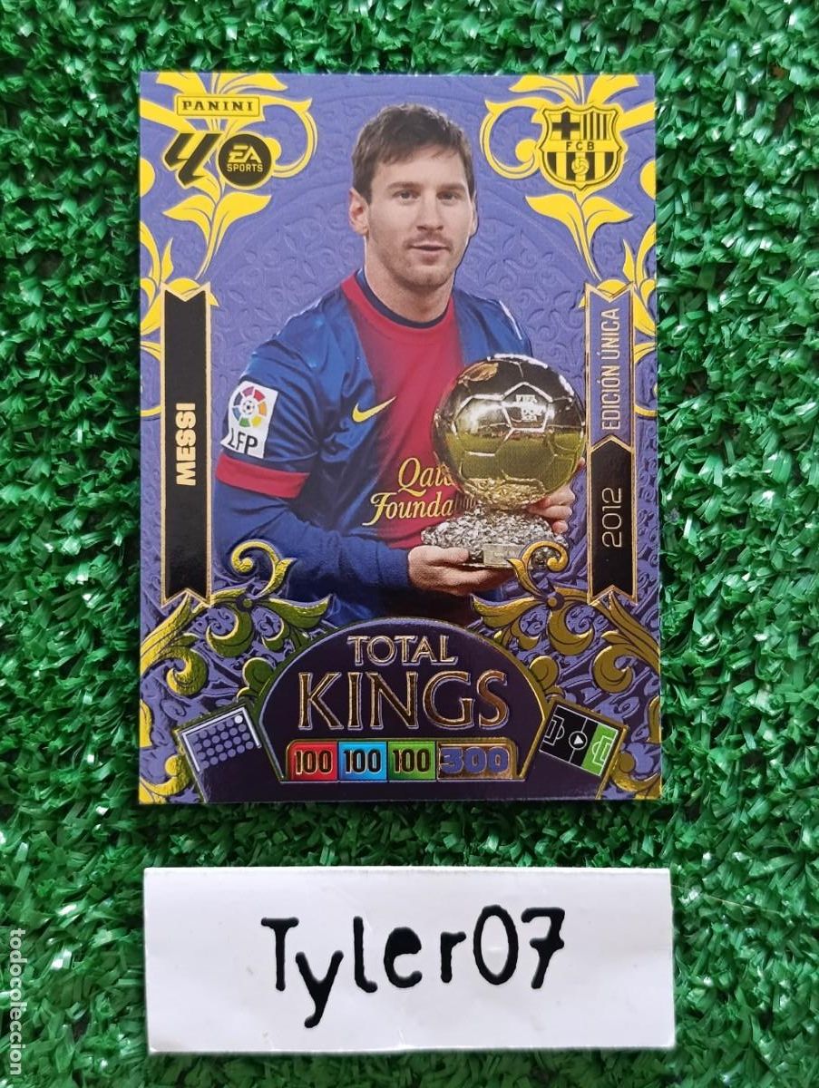 Coleccionismo Cromos antiguos: MESSI BARCELONA EDICION UNICA TOTAL KINGS ADRENALYN XL 2025 2026 25 26