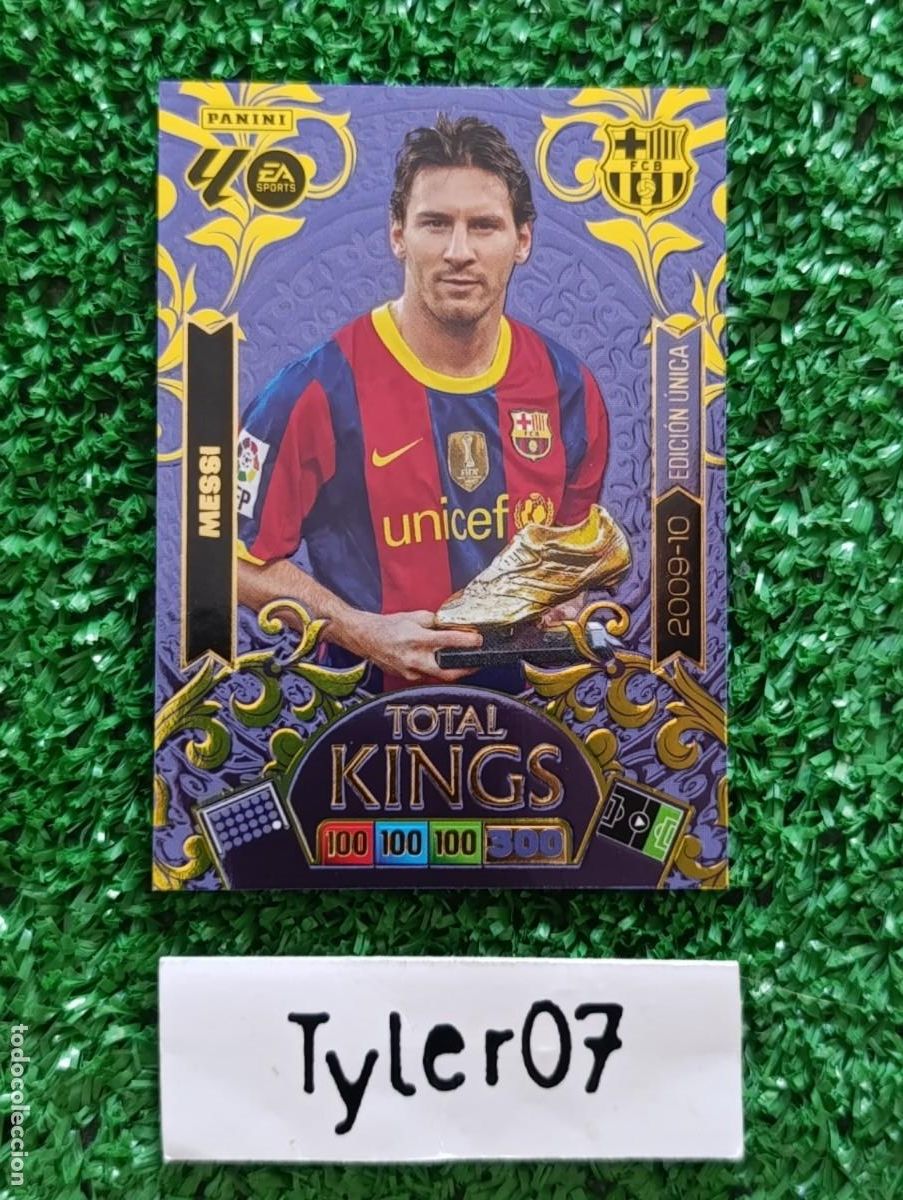 Coleccionismo Cromos antiguos: MESSI BARCELONA EDICION UNICA TOTAL KINGS ADRENALYN XL 2025 2026 25 26