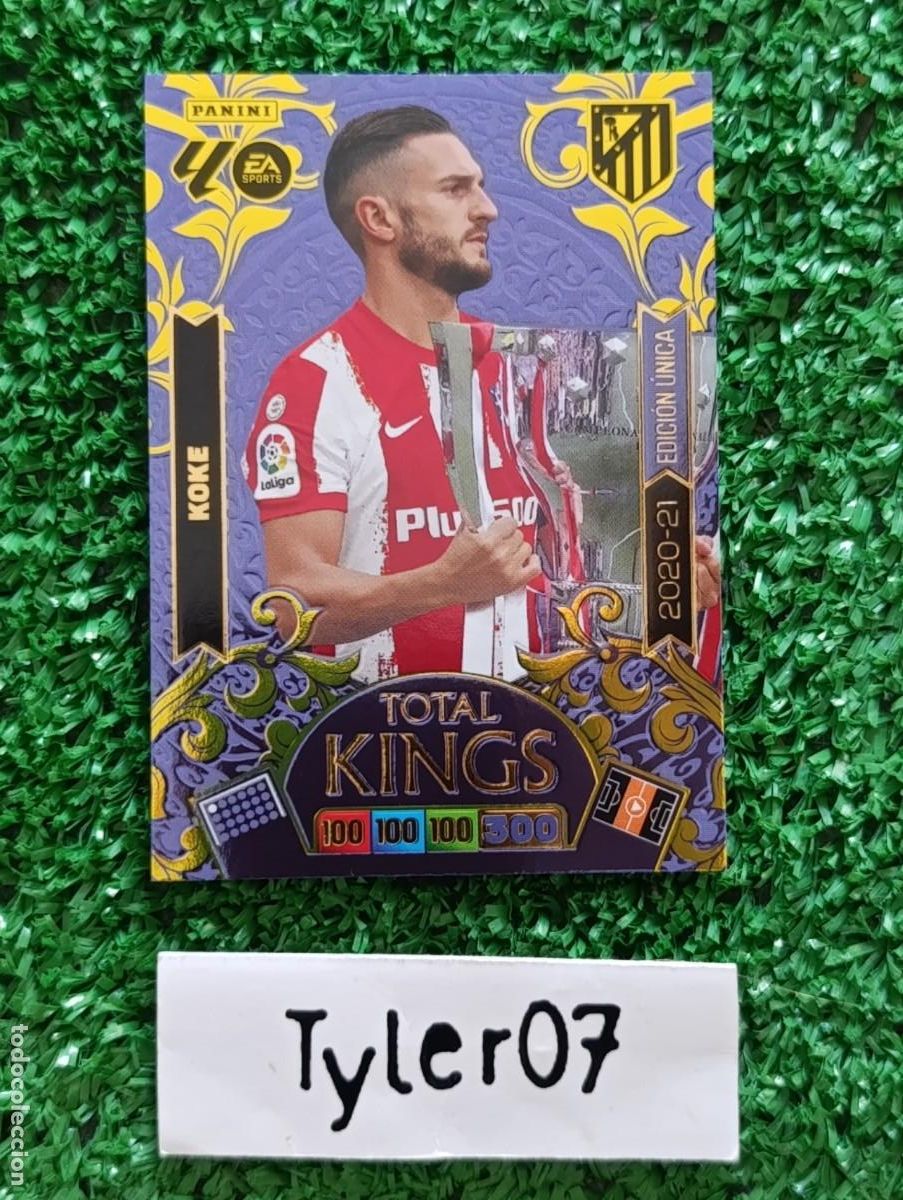Coleccionismo Cromos antiguos: KOKE ATLETICO DE MADRID EDICION UNICA TOTAL KINGS ADRENALYN XL 2025 2026 25 26