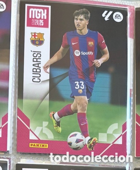 Coleccionismo Cromos antiguos: Cubarsi Carta FC BARCELONA MGK MEGACRACKS 2024 2025