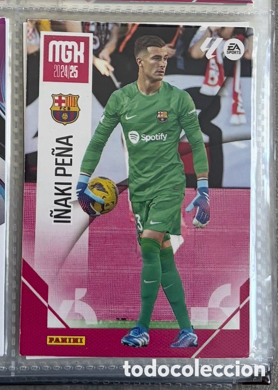 Coleccionismo Cromos antiguos: CARTA I&Ntilde;AKI PE&Ntilde;A MGK MEGACRACK FC BARCELONA 2024 2025
