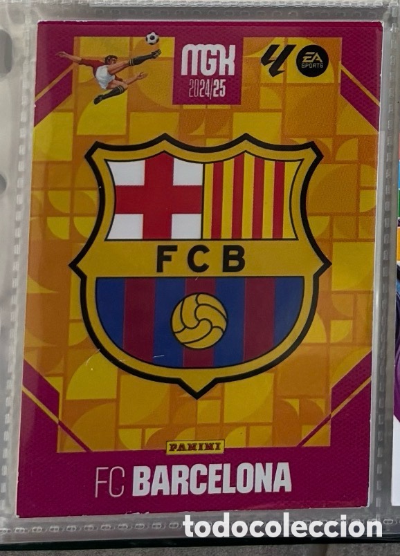 Coleccionismo Cromos antiguos: ESCUDO FC BARCELONA MGK MEGACRACK 2024 2025
