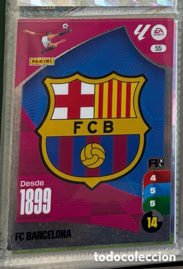 Coleccionismo Cromos antiguos: ESCUDO FC BARCELONA BARCELONA ADRENALYN XL LIGA 2024 2025