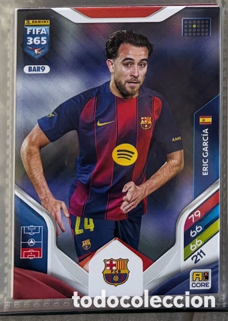 Coleccionismo Cromos antiguos: ERIC GARCIA Panini Adrenalyn XL FIFA 365 2025 2026