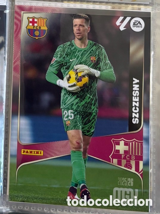 Coleccionismo Cromos antiguos: SZCZENSNY MGK MEGACRACK 2025 2026 FC BARCELONA