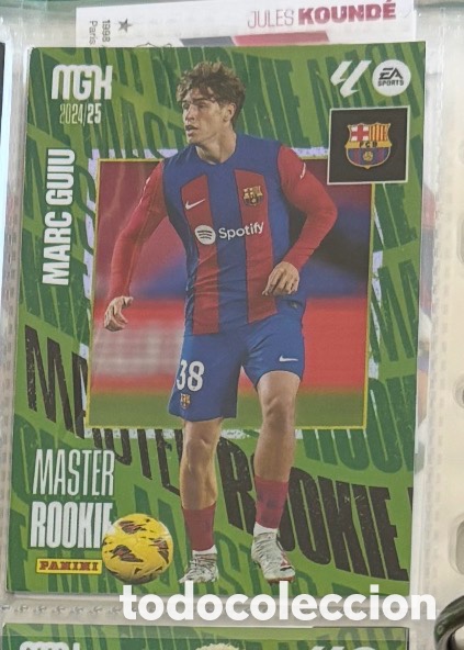 Coleccionismo Cromos antiguos: MARC GUIU M&Aacute;STER ROOKIE FC BARCELONA MGK MEGACRACK 2024 2025