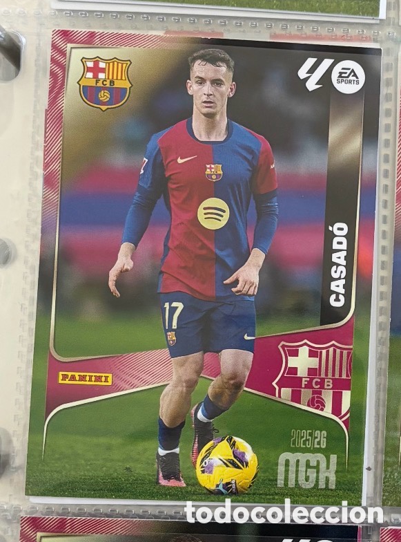 Coleccionismo Cromos antiguos: CASADO FC BARCELONA Liga MGK Megacracks 2025 2026 PANINI