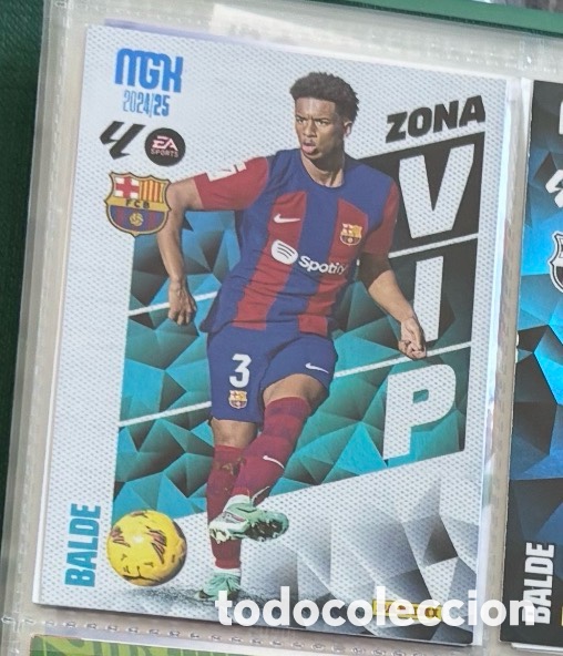 Coleccionismo Cromos antiguos: ZONA VIP BALDE FC BARCELONA MGK MEGACRACK 2024 2025