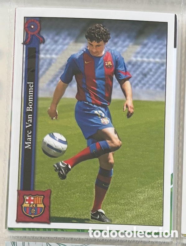 Coleccionismo Cromos antiguos: VAN BOMMEL BARCELONA MUNDICROMO FICHAS LIGA 2005 2006