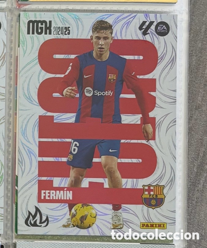 Coleccionismo Cromos antiguos: FERM&Iacute;N FUEGO MGK MEGACRACK 2024 2025