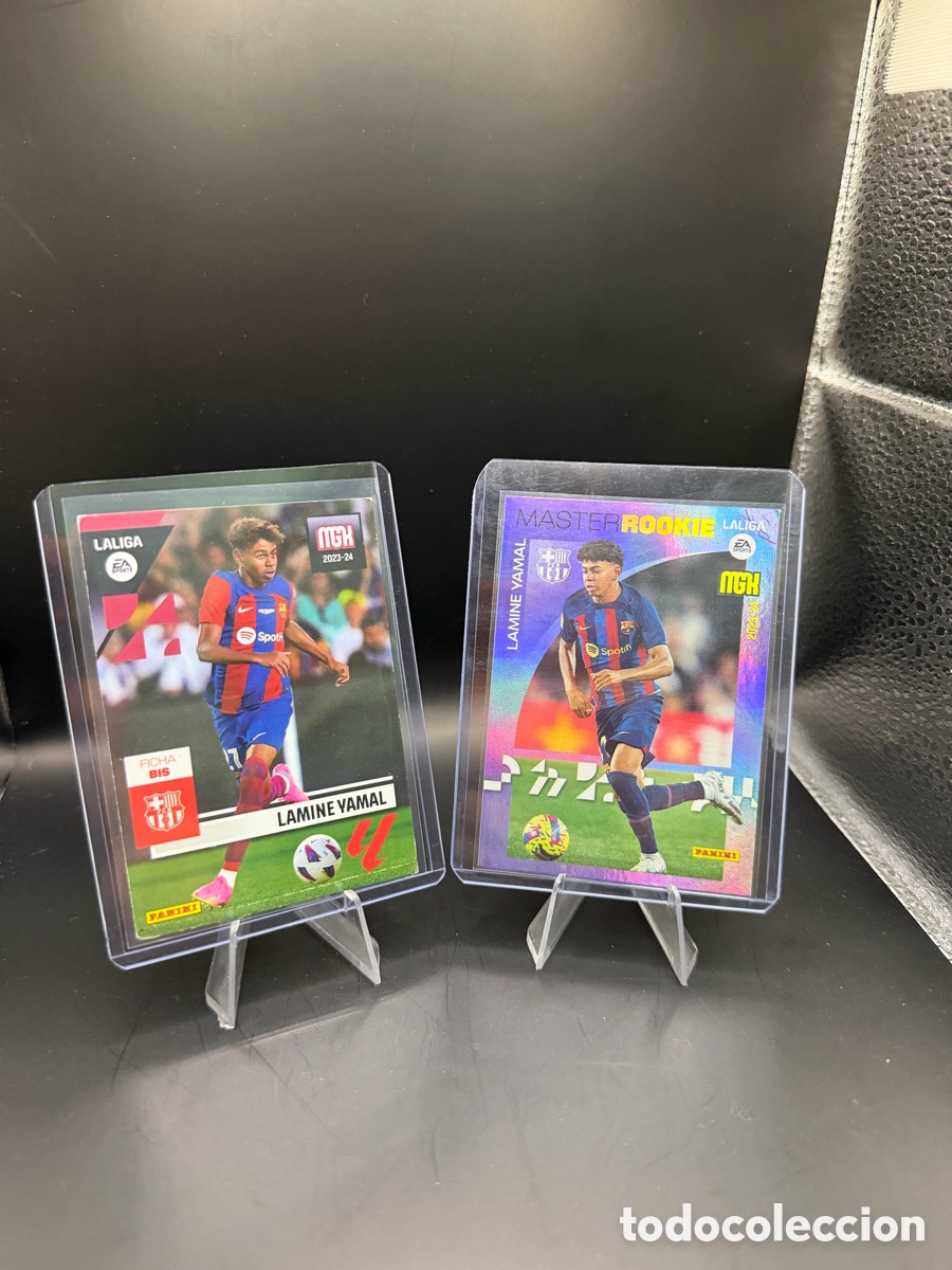 Coleccionismo Cromos antiguos: Lamine Yamal 108 bis y Master Rookie 423 (pack)