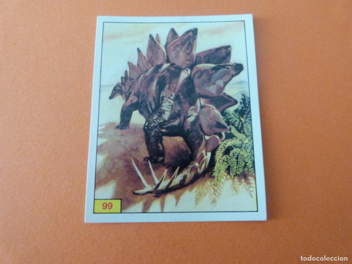 Coleccionismo Cromos antiguos: CROMO DINOSAURS SIN PEGAR N&ordm; 99 A&Ntilde;O 1992 ALBUM DINOSAURS PANINI