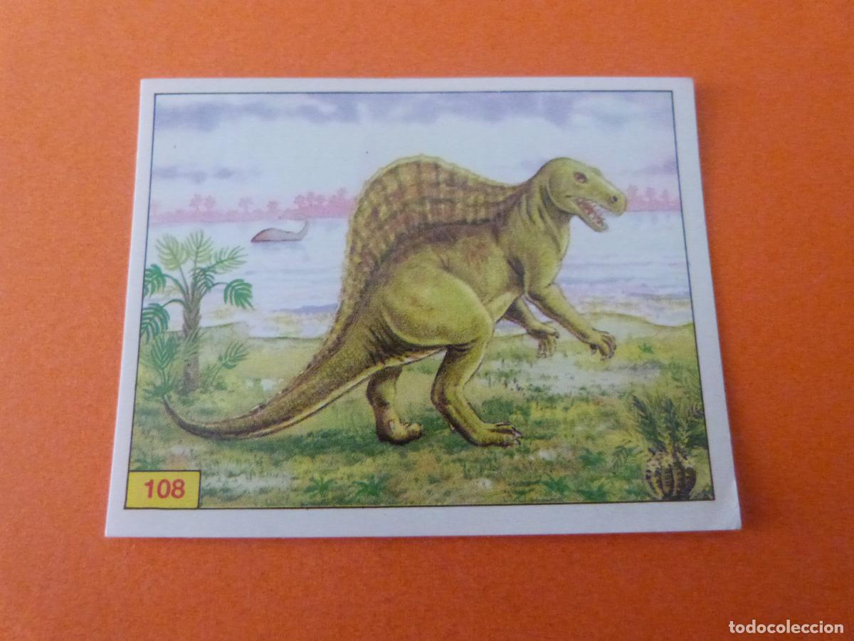 Coleccionismo Cromos antiguos: CROMO DINOSAURS SIN PEGAR N&ordm; 108 A&Ntilde;O 1992 ALBUM DINOSAURS PANINI