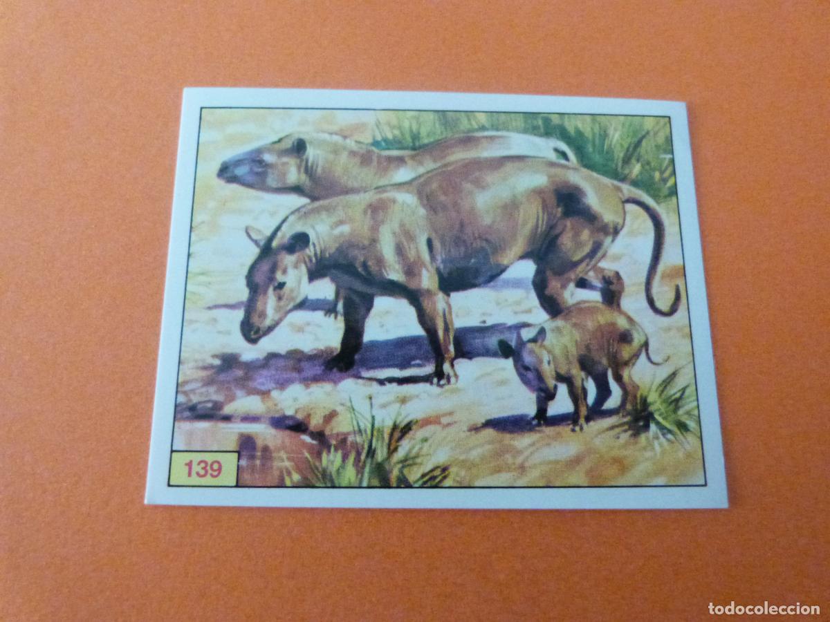 Coleccionismo Cromos antiguos: CROMO DINOSAURS SIN PEGAR N&ordm; 139 A&Ntilde;O 1992 ALBUM DINOSAURS PANINI