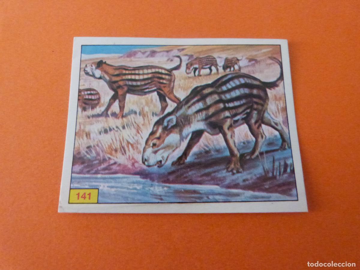 Coleccionismo Cromos antiguos: CROMO DINOSAURS SIN PEGAR N&ordm; 141 A&Ntilde;O 1992 ALBUM DINOSAURS PANINI