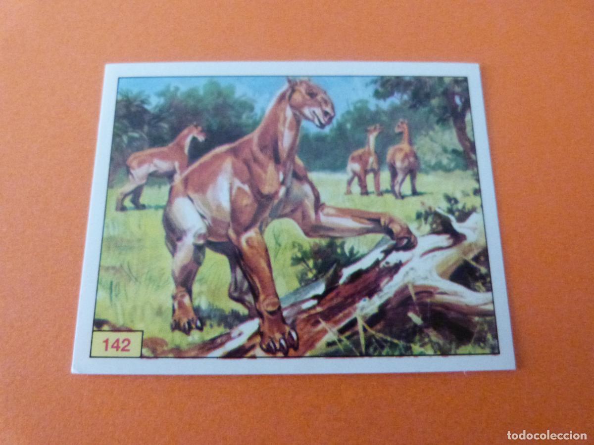 Coleccionismo Cromos antiguos: CROMO DINOSAURS SIN PEGAR N&ordm; 142 A&Ntilde;O 1992 ALBUM DINOSAURS PANINI