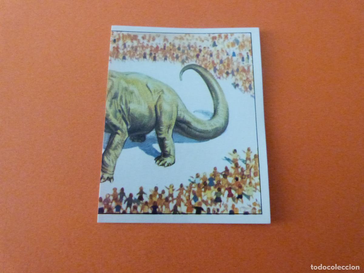 Colecionismo Cromos antigos: CROMO DINOSAURS SIN PEGAR N&ordm; 166 A&Ntilde;O 1992 ALBUM DINOSAURS PANINI