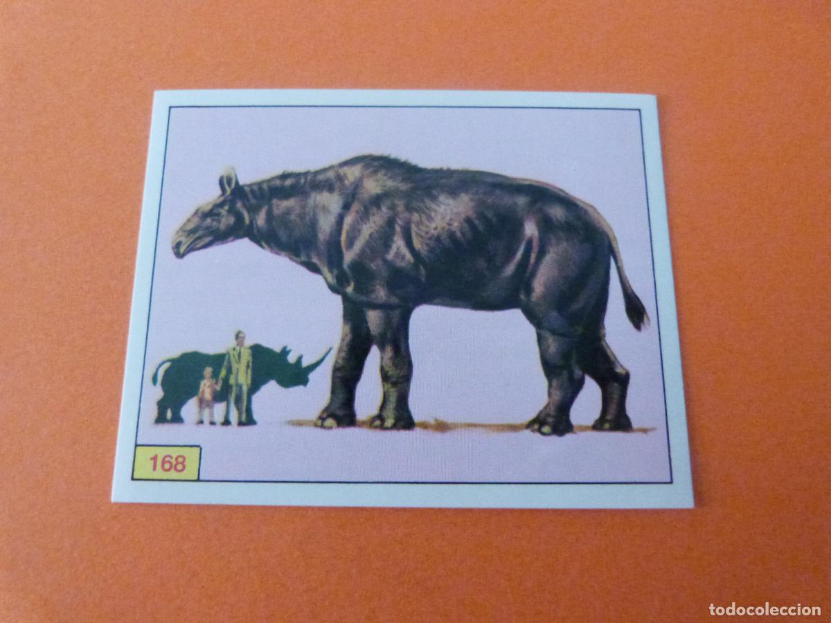 Coleccionismo Cromos antiguos: CROMO DINOSAURS SIN PEGAR N&ordm; 168 A&Ntilde;O 1992 ALBUM DINOSAURS PANINI