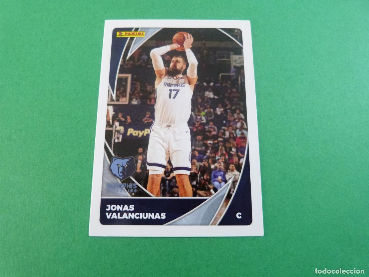 Coleccionismo Cromos antiguos: TRADING CARD BALONCESTO JONAS VALANCIUNAS MENPHIS GRIZZLIES N&ordm; 3 LIGA NBA 2020-2021/20-21 PANINI
