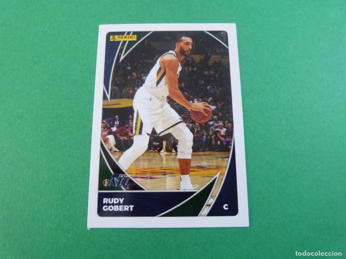 Coleccionismo Cromos antiguos: TRADING CARD BALONCESTO RUDY GOBERT UTAH JAZZ N&ordm; 13 LIGA NBA 2020-2021/20-21 PANINI
