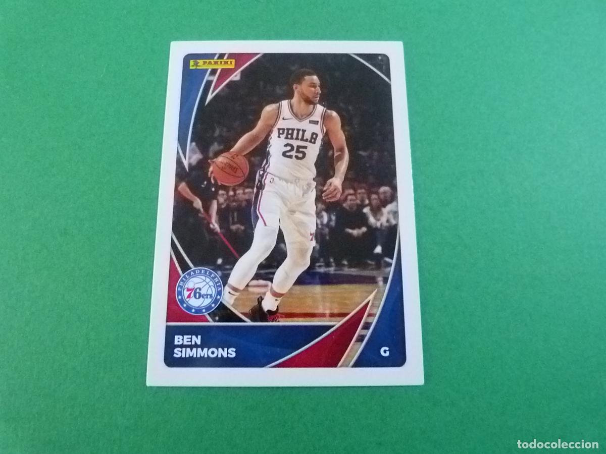 Coleccionismo Cromos antiguos: TRADING CARD BALONCESTO BEN SIMMONS PHILADELPHIA 76ERS N&ordm; 39 LIGA NBA 2020-2021/20-21 PANINI
