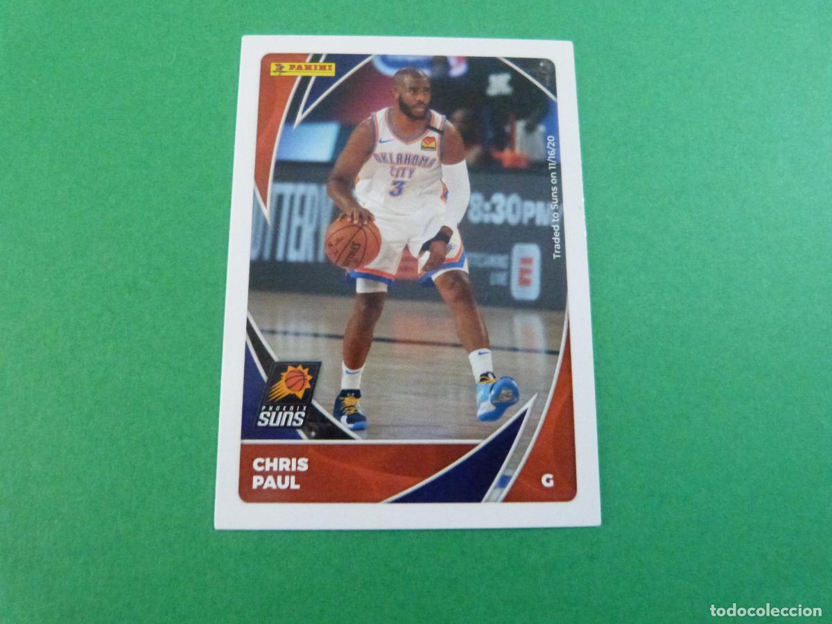Coleccionismo Cromos antiguos: TRADING CARD BALONCESTO CHRIS PAUL PHOENIX SUNS N&ordm; 55 LIGA NBA 2020-2021/20-21 PANINI