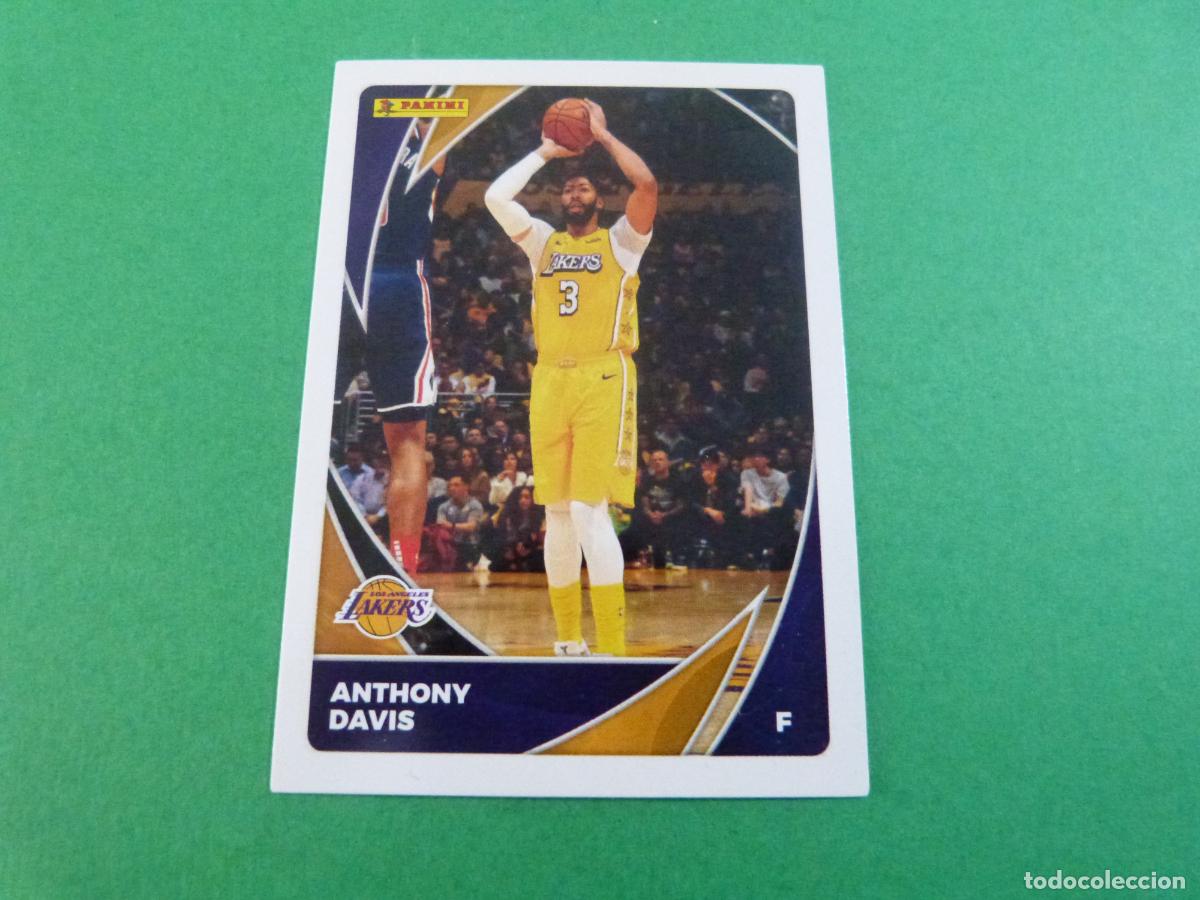 Coleccionismo Cromos antiguos: TRADING CARD BALONCESTO ANTHONY DAVIS LOS ANGELES LAKERS N&ordm; 64 LIGA NBA 2020-2021/20-21 PANINI