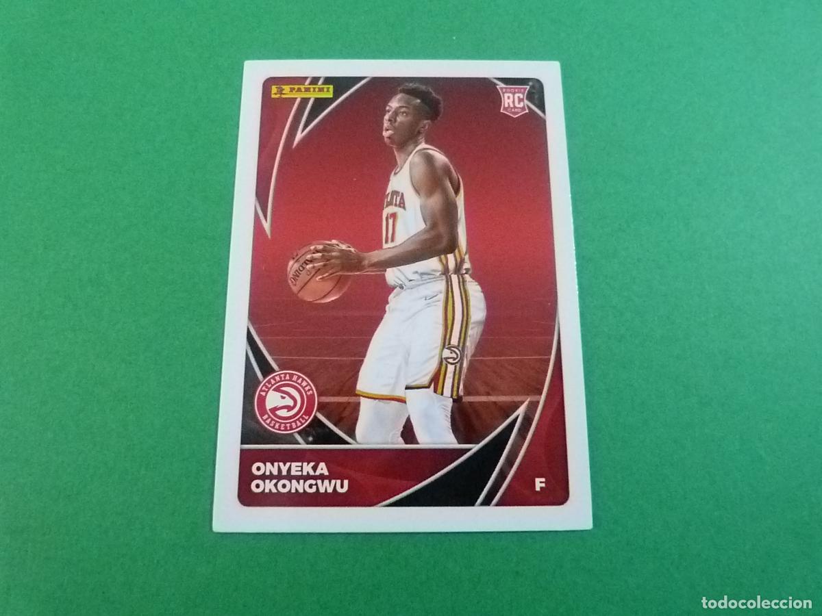 Coleccionismo Cromos antiguos: TRADING CARD BALONCESTO ONYEKA OKONGWU ATLANTA HAWKS N&ordm; 86 LIGA NBA 2020-2021/20-21 PANINI