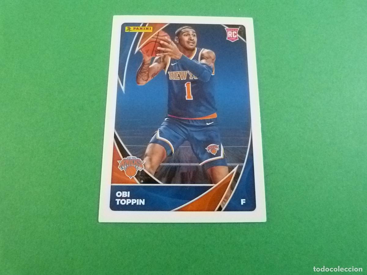 Coleccionismo Cromos antiguos: TRADING CARD BALONCESTO OBI TOPPIN NEW YORK KNICKS N&ordm; 88 LIGA NBA 2020-2021/20-21 PANINI