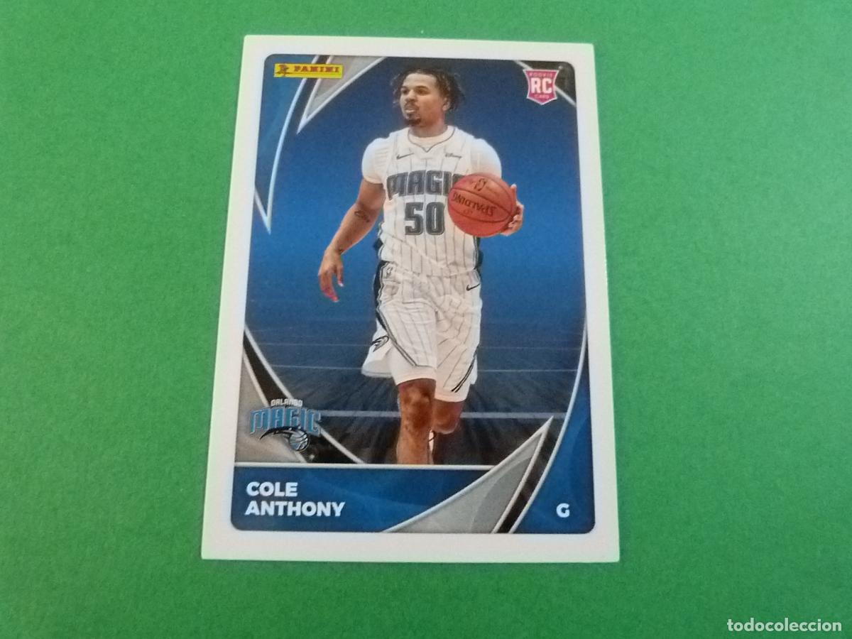 Coleccionismo Cromos antiguos: TRADING CARD BALONCESTO COLE ANTHONY ORLANDO MAGIC N&ordm; 95 LIGA NBA 2020-2021/20-21 PANINI