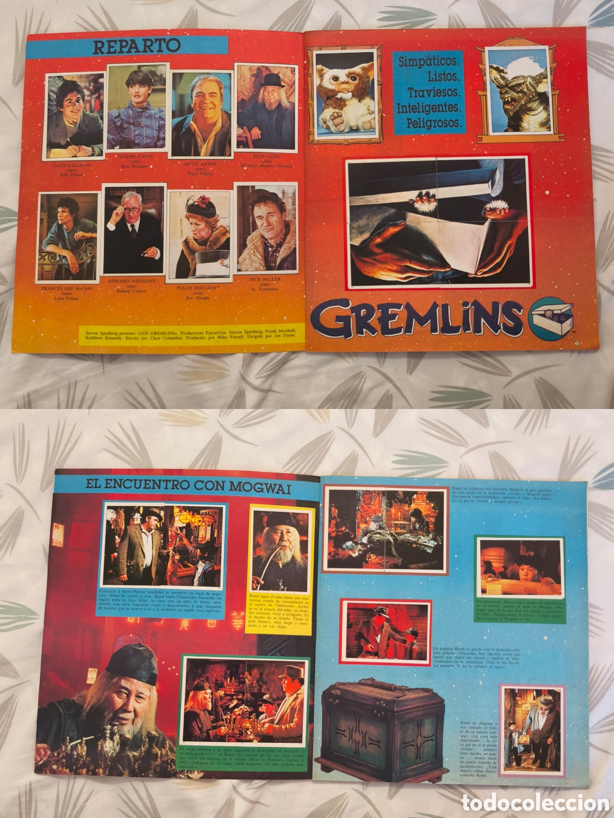Coleccionismo cromos antiguos: Album cromos Gremlins completo - Foto 2
