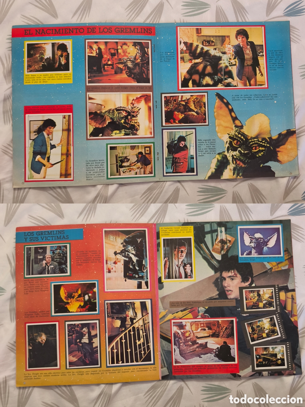 Coleccionismo cromos antiguos: Album cromos Gremlins completo - Foto 5