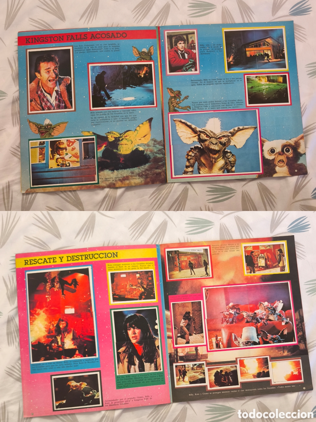Coleccionismo cromos antiguos: Album cromos Gremlins completo - Foto 6