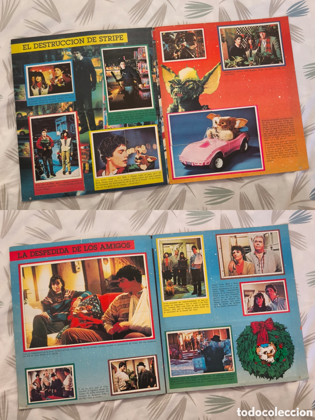 Coleccionismo cromos antiguos: Album cromos Gremlins completo - Foto 7