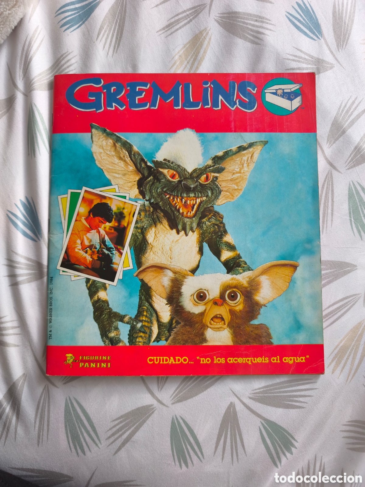 Coleccionismo Cromos antiguos: Album cromos Gremlins completo
