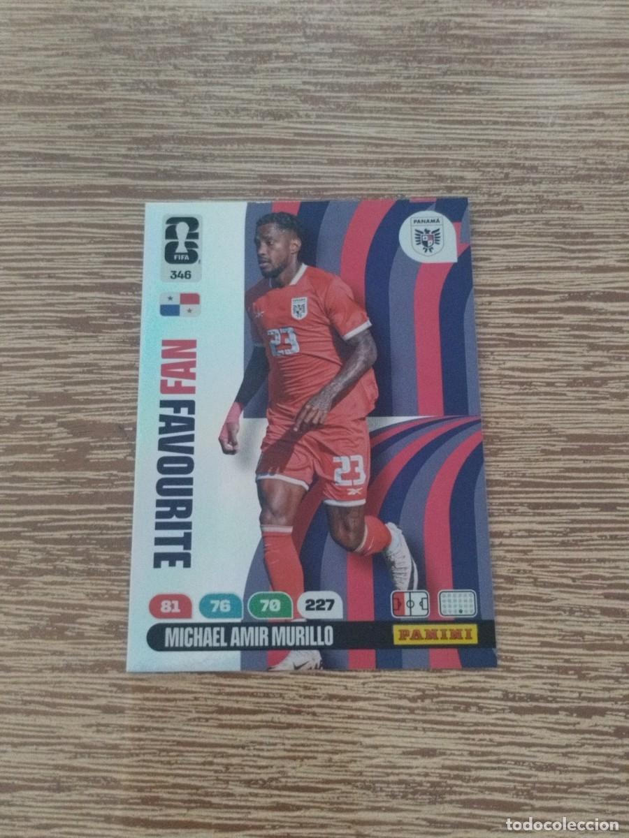 Coleccionismo Cromos antiguos: N&deg; 346 Michael Amir Murillo Panama - Fan Favourite - Adrenalyn XL Mundial 26 - Panini World Cup 2026