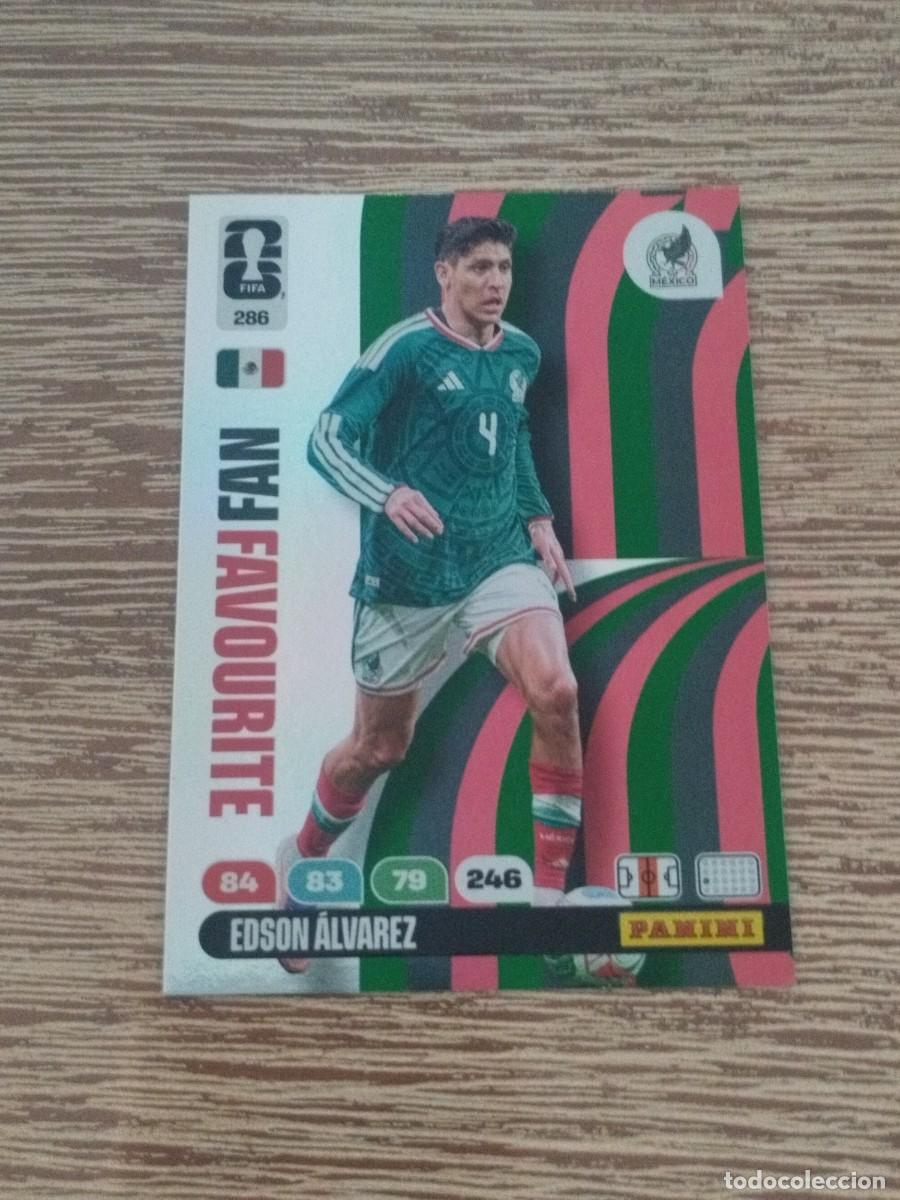 Coleccionismo Cromos antiguos: N&deg; 286 Edson Alvarez - Mexico - Fan Favourite - Adrenalyn XL Mundial 26 - Panini World Cup 2026