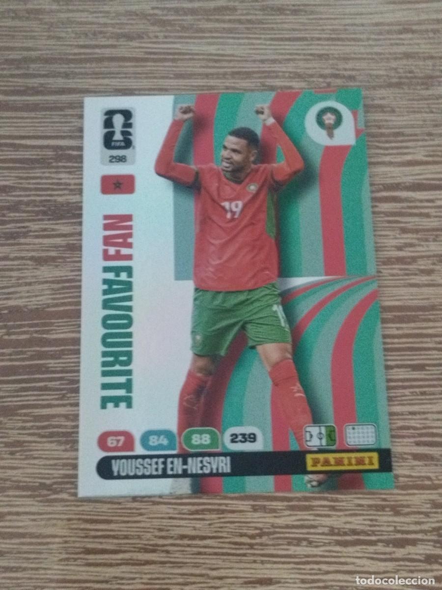 Coleccionismo Cromos antiguos: N&deg; 298 Youssef En-Nesyri - Marruecos Fan Favourite - Adrenalyn XL Mundial 26 - Panini World Cup 2026