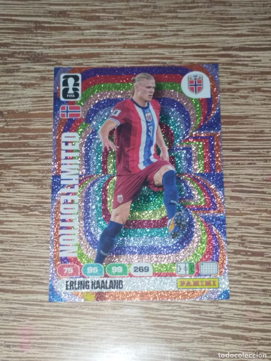 Coleccionismo Cromos antiguos: Erling Haaland - Noruega Version Puntos - Limited- Adrenalyn XL Mundial 26 - Panini World Cup 2026