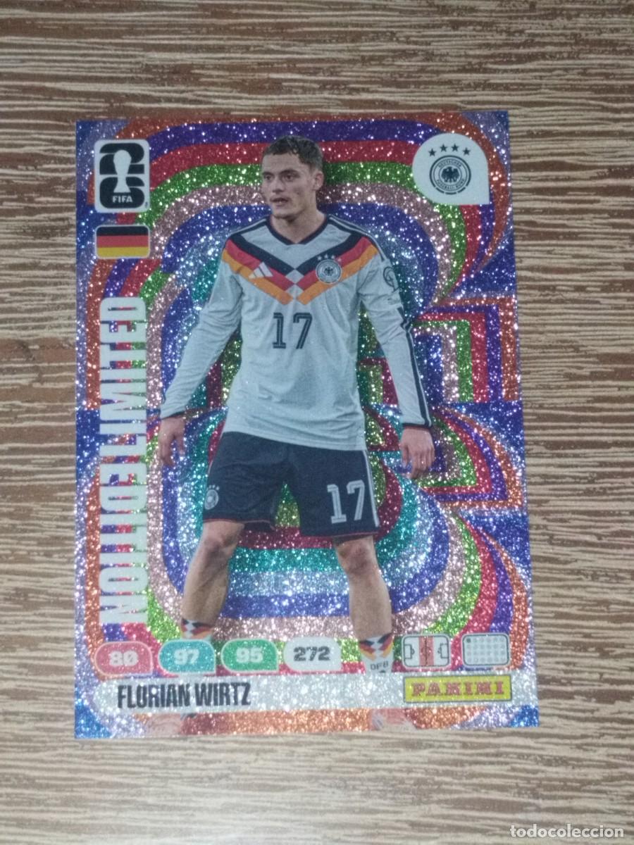 Coleccionismo Cromos antiguos: Florian Wirtz - Alemania - Version Puntos - Limited- Adrenalyn Mundial 26 - Panini World Cup 2026