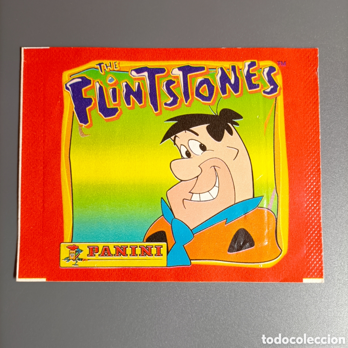 Coleccionismo Cromos antiguos: SOBRE VACIO. PANINI. THE FLINSTONES
