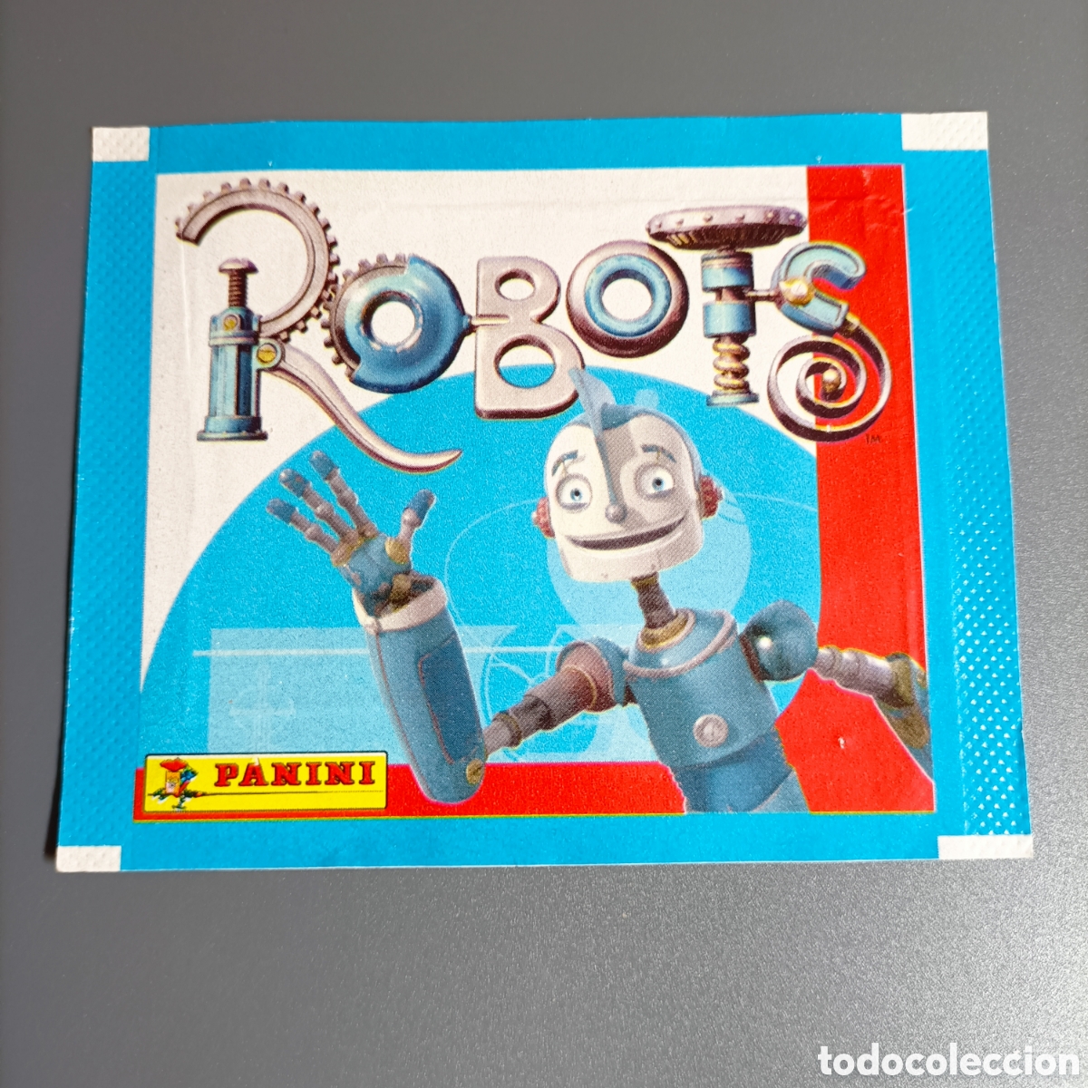 Coleccionismo Cromos antiguos: SOBRE VACIO. PANINI. ROBOTS