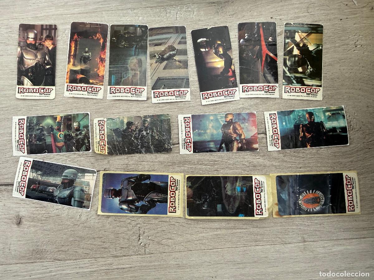Coleccionismo Cromos antiguos: 15 cromos chicle Robocop de General de Confiter&iacute;a