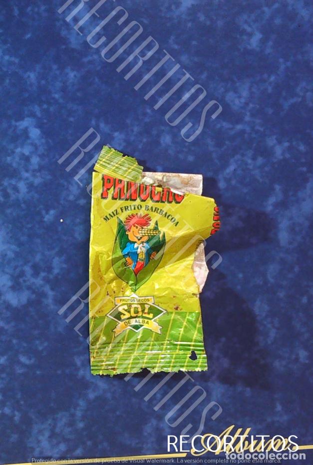 Coleccionismo Cromos antiguos: bolsa de snack gusanitos panocho maiz frito no matutano no risi sol de alba