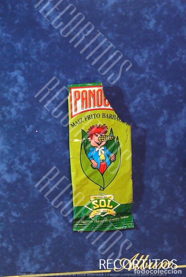 Coleccionismo Cromos antiguos: bolsa de snack gusanitos panocho maiz frito no matutano no risi sol de alba