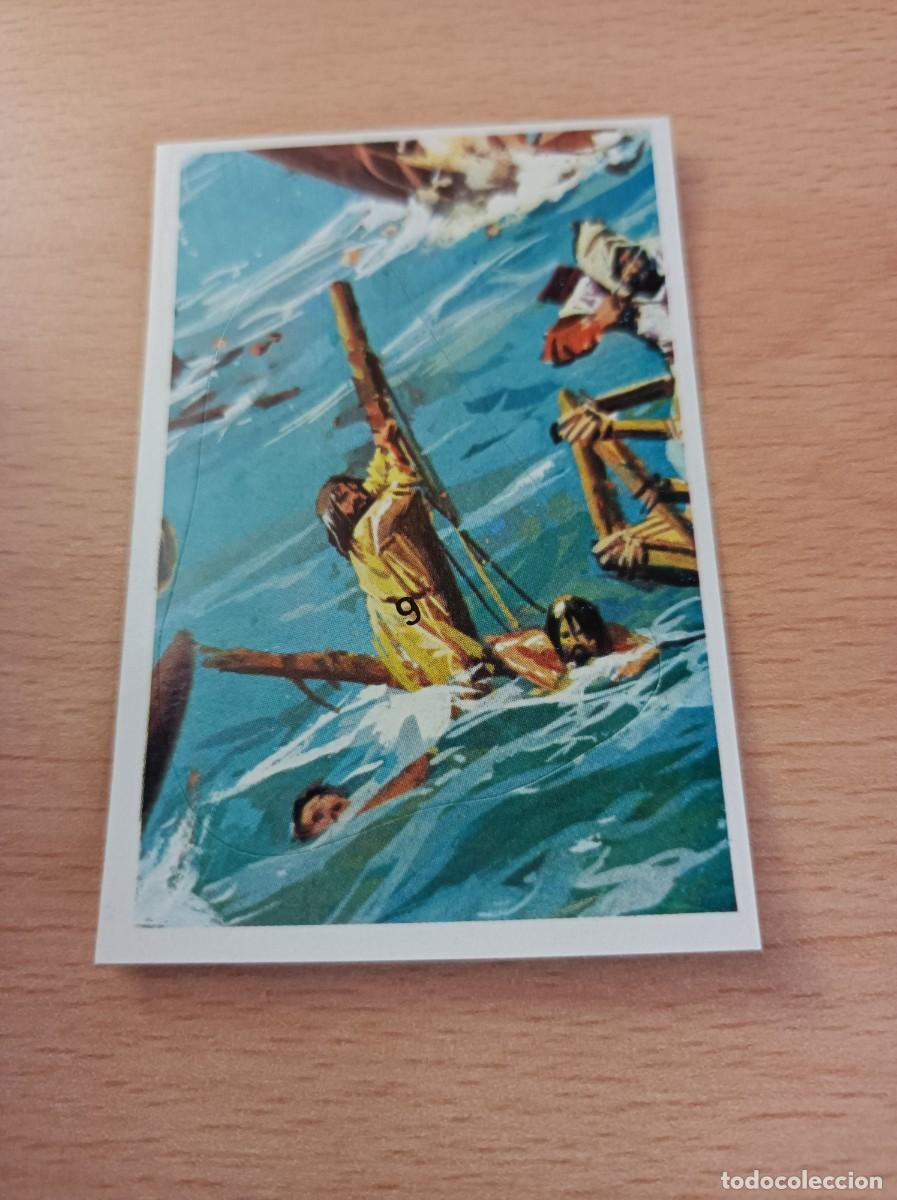 Colecionismo Cromos antigos: CROMO N&ordm; 9 BATALLAS HIST&Oacute;RICAS EDITORIAL COX SIN PEGAR COMPATIBLE CON DIFUSURA DE CULTURAS