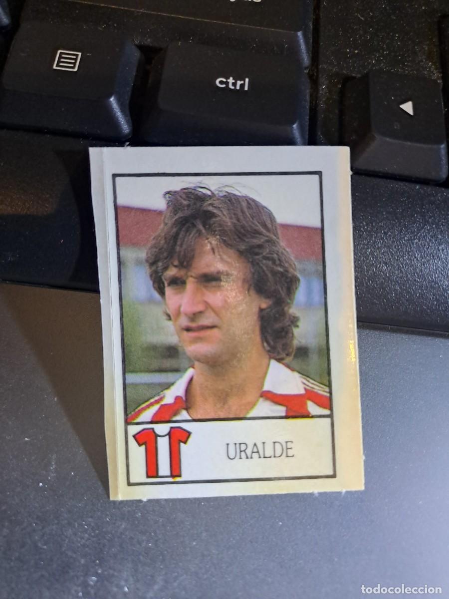 Coleccionismo Cromos antiguos: CROMO URALDE 15 ATHLETIC CLUB DE BILBAO LIGA 1987 1988 87 88 PANRICO BOLLYCAO NUNCA PEGADO
